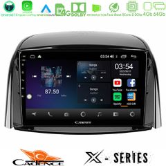 CADENCE U-X-RN0440 X Series Renault Koleos 2007-2015 8Core Android 14 4+64GB Navigation Multimedia Tablet 9"