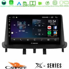 CADENCE U-X-RN0718 X Series Renault Megane 3 2009-2015 8Core Android 14 4+64GB Navigation Multimedia Tablet 9"