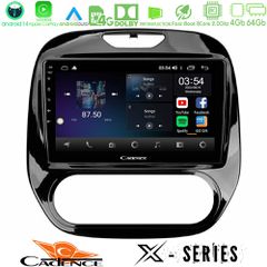 CADENCE U-X-RN748M X Series Renault Captur 2013-2019 (Manual AC) 8core Android 14 4+64GB Navigation Multimedia Tablet 9"