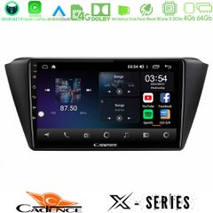 CADENCE U-X-SK0150 X Series Skoda Fabia 2015-2021 8core Android 14 4+64GB Navigation Multimedia Tablet 9"