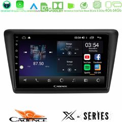 CADENCE U-X-SK1067 X Series Skoda Rapid 2013-2017 8core Android 14 4+64GB Navigation Multimedia Tablet 9"