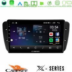 CADENCE U-X-ST0499 X Series Seat Ibiza 2008-2012 8Core Android 14 4+64GB Navigation Multimedia Tablet 9"