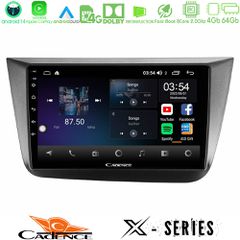 CADENCE U-X-ST0840 X Series Seat Altea 2004-2015 8core Android 14 4+64GB Navigation Multimedia Tablet 9"