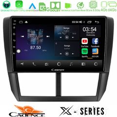 CADENCE U-X-SU0299 X Series Subaru Forester 8core Android 14 4+64GB Navigation Multimedia Tablet 9"
