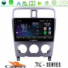 CADENCE U-X-SU0470 X Series Subaru Forester 2003-2007 8core Android 14 4+64GB Navigation Multimedia Tablet 9"