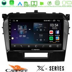 CADENCE U-X-SZ0162 X Series Suzuki Vitara 2015-2024 8core Android 14 4+64GB Navigation Multimedia Tablet 9"