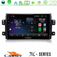 CADENCE U-X-SZ0649 X Series Suzuki SX4 2006-2014 Fiat Sedici 2006-2014 8core Android 14 4+64GB Navigation Multimedia Tablet 9"