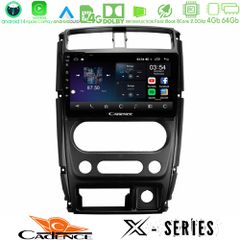CADENCE U-X-SZ0874 X Series Suzuki Jimny 2007-2017 8core Android 14 4+64GB Navigation Multimedia Tablet 9"