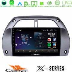 CADENCE U-X-TY0953 X Series Toyota RAV4 2001 - 2006 8core Android 14 4+64GB Navigation Multimedia Tablet 9"