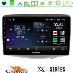CADENCE U-X-TY1047 X Series Toyota Yaris 1999 - 2006 8core Android 14 4+64GB Navigation Multimedia Tablet 9"