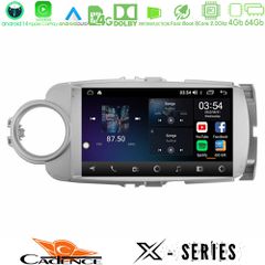 CADENCE U-X-TY1777 X Series Toyota Yaris 8core Android 14 4+64GB Navigation Multimedia Tablet 9"