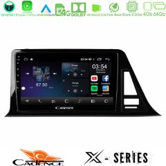 CADENCE U-X-TY972 X Series Toyota CH-R 8core Android 14 4+64GB Navigation Multimedia Tablet 9"