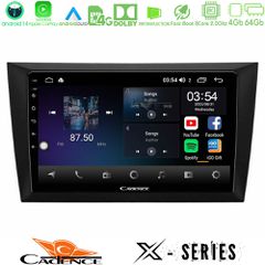 CADENCE U-X-VW0999 X Series Vw Golf 6 8core Android 14 4+64GB Navigation Multimedia Tablet 9"