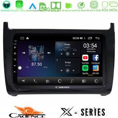 CADENCE U-X-VW6901BL X Series Vw Polo 2009-2014 8core Android 14 4+64GB Navigation Multimedia Tablet 9"