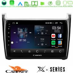 CADENCE U-X-VW6901PB X Series Vw Polo 2014-2017 8core Android 14 4+64GB Navigation Multimedia Tablet 9"