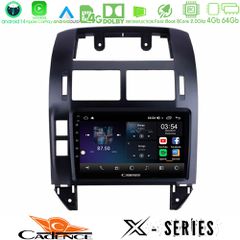 CADENCE U-X-VW1229 X Series VW Polo 2002-2009 8core Android 14 4+64GB Navigation Multimedia 9"