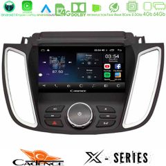 CADENCE U-X-FD2025 X Series Ford Kuga/C-Max 2013-2019 8core Android 14 4+64GB Navigation Multimedia Tablet 9"