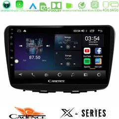 CADENCE U-X-SZ0513 X Series Suzuki Baleno 2016-2021 8core Android 14 4+64GB Navigation Multimedia Tablet 9"