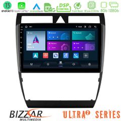 BIZZAR U-UL2-AU0857 Ultra Series Audi A6 (C5) 1997-2004 8core Android13 8+128GB Navigation Multimedia Tablet 9"