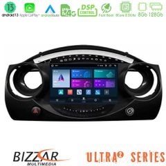 BIZZAR U-UL2-MN1521 Ultra Series Mini Cooper R50 8Core Android13 8+128GB Navigation Multimedia Tablet 9"