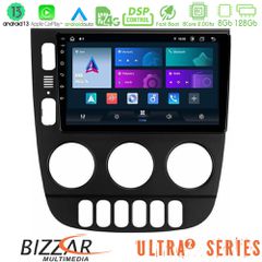 BIZZAR U-UL2-MB1418 Ultra Series Mercedes ML Class 1998-2005 8Core Android13 8+128GB Navigation Multimedia Tablet 9"