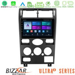 BIZZAR U-UL2-FD1193 Ultra Series Ford Mondeo 2001-2004 8Core Android13 8+128GB Navigation Multimedia Tablet 9"