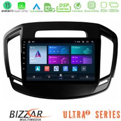 BIZZAR U-UL2-OP0064 ULTRA Series Opel Insignia 2014-2017 8core Android13 8+128GB Navigation Multimedia Tablet 9"