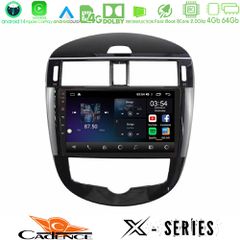 CADENCE U-X-NS2244 X Series Nissan Pulsar 2015-2018 8core Android 14 4+64GB Navigation Multimedia Tablet 9"