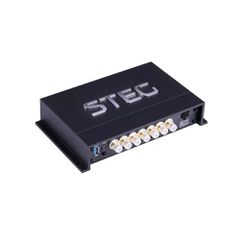 STEG E-GT-SDSP68 Ενισχυτής SDSP68 8 Channel DSP Αυτό το 8-κανάλι DSP παρουσιάζει πολλές λεπτομερείς βελτιώσεις. Εκτός από την υποχρεωτική οπτική ψηφιακή είσοδο, μια πρόσθετη ομοαξονική ψηφιακή είσοδος