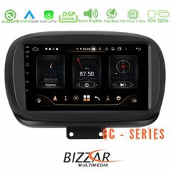 BIZZAR U-BL-8C-FT60-PRO Pro Edition FIAT 500X Android 10 8core Navigation Multimedia
