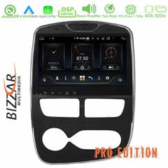 BIZZAR U-BL-8C-RN95-PRO Pro Edition Renault Clio 2012-2015 Android 10 8Core Multimedia Station Ειδικά σχεδιασμένη οθόνη για: Renault Clio 2012-2015 Χωρίς CD/DVD Για οχήματα με Κλιματισμό και με απλό A