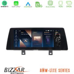 BIZZAR U-BM66381U Lite Series BMW 1series F20/F22 Android13 8Core (4+64GB) Navigation Multimedia 10.25"HD Ειδικά σχεδιασμένη οθόνη για: BMW 1 series F20/F21 2017 – 2019 BMW 2 series F22/F23 2017 – 201