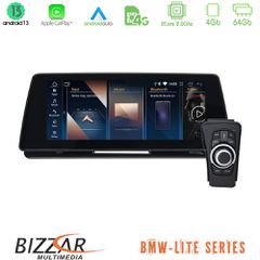 BIZZAR U-BM66349L Lite Series BMW 3 series E90 (χωρίς εργ.οθόνη) Android13 8Core (4+64GB) Navigation Multimedia 10.25" HD Ειδικά σχεδιασμένη οθόνη για: BMW 3 E90 E91 E92 E93 2006 – 2011 Για οχήματα χω