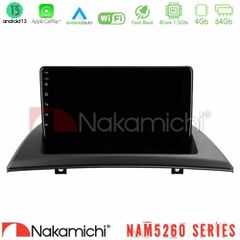 NAKAMICHI U-N44-BM0780 NAM5260 Series 4Core Android13 4+64GB BMW E83 Navigation Multimedia Tablet 9" Με Carplay & Android Auto