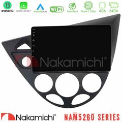 NAKAMICHI U-N44-FD1331 NAM5260 Series 4Core Android13 4+64GB Ford Focus 1999-2004 Navigation Multimedia Tablet 9" Με Carplay & Android Auto OEM οθόνη αποτελούμενη από tablet U-NAM5260-10 ή U-NAM5260-9