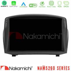 NAKAMICHI U-N44-FD1451 NAM5260 Series 4Core Android13 4+64GB Ford Fiesta 2008-2016 Navigation Multimedia Tablet 9" (Oem Style) Με Carplay & Android Auto