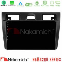 NAKAMICHI U-N44-FD990 NAM5260 Series 4Core Android13 4+64GB Ford Fiesta/Fusion Navigation Multimedia Tablet 9" Με Carplay & Android Auto