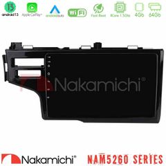 NAKAMICHI U-N44-HD0651 NAM5260 Series 4Core Android13 4+64GB Honda Jazz 2013-2020 Navigation Multimedia Tablet 9" Με Carplay & Android Auto