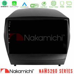 NAKAMICHI U-N44-HY0029 NAM5260 Series 4Core Android13 4+64GB Hyundai IX35 Auto A/C Navigation Multimedia Tablet 9" Με Carplay & Android Auto