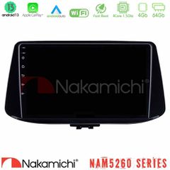 NAKAMICHI U-N44-HY0890 NAM5260 Series 4Core Android13 4+64GB Hyundai i30 Navigation Multimedia Tablet 9" Με Carplay & Android Auto