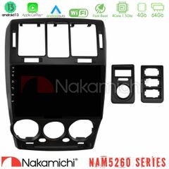 NAKAMICHI U-N44-HY1146 NAM5260 Series 4Core Android13 4+64GB Hyundai Getz 2002-2009 Navigation Multimedia Tablet 9" Με Carplay & Android Auto