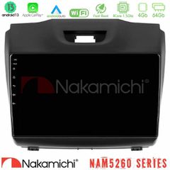 NAKAMICHI U-N44-IZ588 NAM5260 Series 4Core Android13 4+64GB Isuzu D-MAX 2012-2019 Navigation Multimedia Tablet 9" Με Carplay & Android Auto