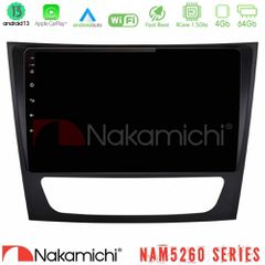 NAKAMICHI U-N44-MB0760 NAM5260 Series 4Core Android13 4+64GB Mercedes E Class / CLS Class Navigation Multimedia Tablet 9" Με Carplay & Android Auto