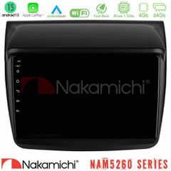 NAKAMICHI U-N44-MT0314 NAM5260 Series 4Core Android13 4+64GB Mitsubishi L200 Navigation Multimedia Tablet 9" Με Carplay & Android Auto