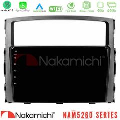 NAKAMICHI U-N44-MT0557 NAM5260 Series 4Core Android13 4+64GB Mitsubishi Pajero 2008-2009 Navigation Multimedia Tablet 9" Με Carplay & Android Auto