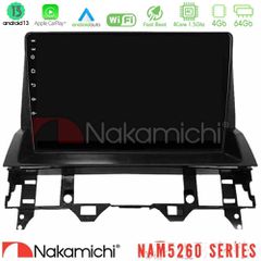 NAKAMICHI U-N44-MZ1213 NAM5260 Series 4Core Android13 4+64GB Mazda6 2002-2006 Navigation Multimedia Tablet 9" Με Carplay & Android Auto