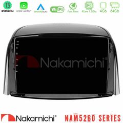 NAKAMICHI U-N44-RN0440 NAM5260 Series 4Core Android13 4+64GB Renault Koleos 2007-2015 Navigation Multimedia Tablet 9" Με Carplay & Android Auto