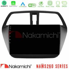 NAKAMICHI U-N44-SZ578 NAM5260 Series 4Core Android13 4+64GB Suzuki SX4 S-Cross Navigation Multimedia Tablet 9" Με Carplay & Android Auto