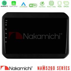 NAKAMICHI U-N44-SZ580 NAM5260 Series 4Core Android13 4+64GB Suzuki Ignis Navigation Multimedia Tablet 9" Με Carplay & Android Auto