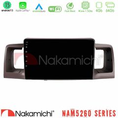 NAKAMICHI U-N44-TY0254 NAM5260 Series 4Core Android13 4+64GB Toyota Corolla 2002-2006 Navigation Multimedia Tablet 9" Με Carplay & Android Auto